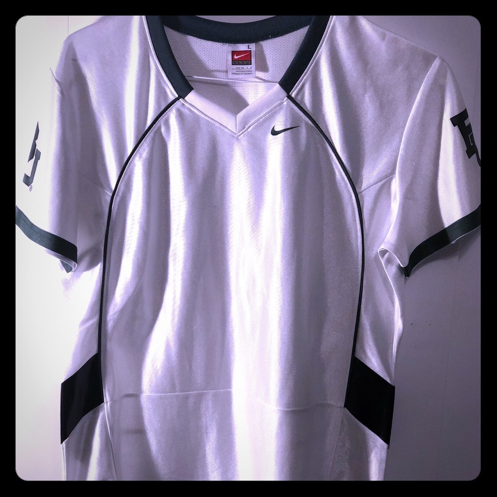 Baylor White Nike Jersey L